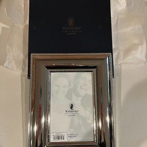 Waterford silver 5 x 7 frame